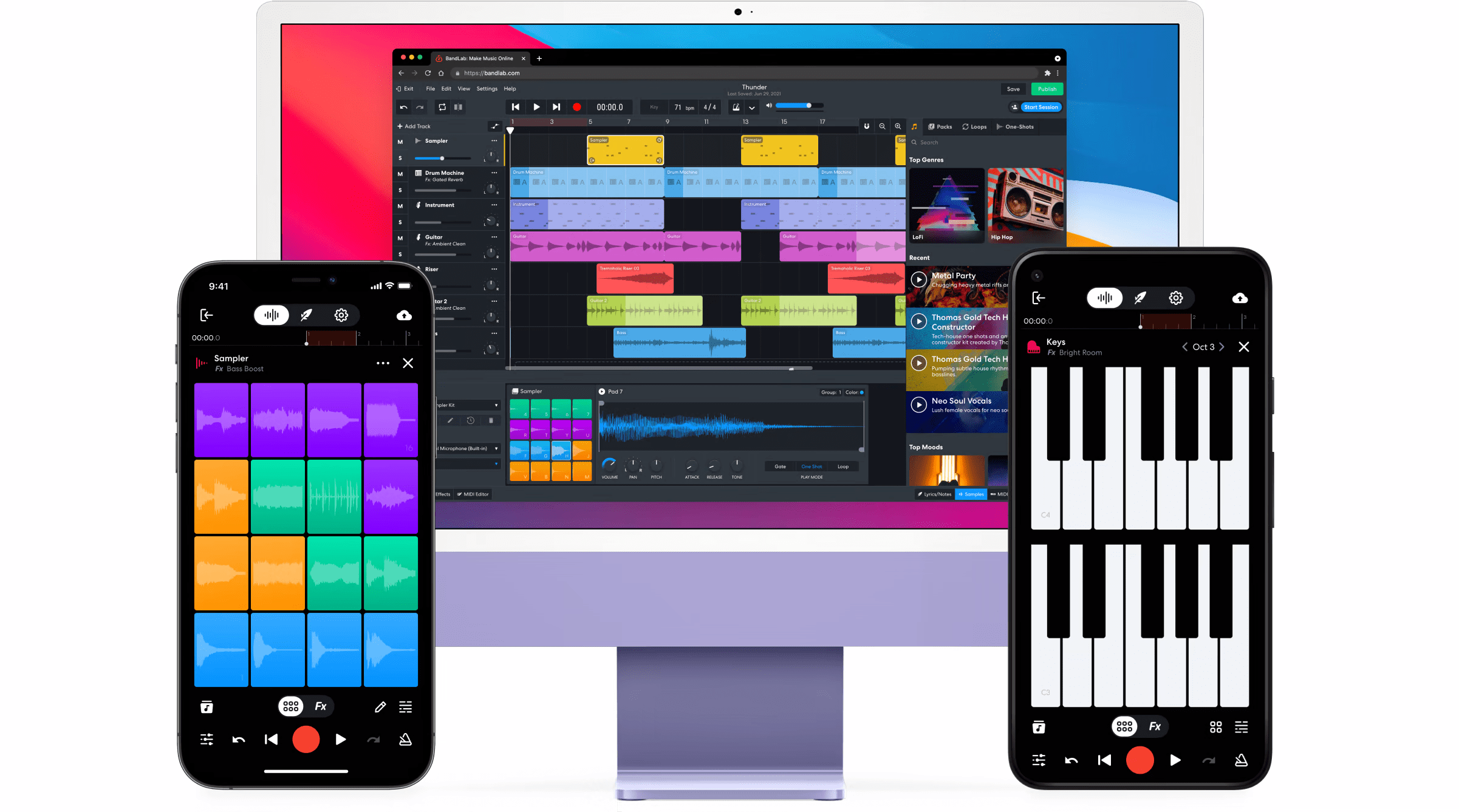 BandLab 10, el DAW online gratuito se actualiza con nuevo sampler y